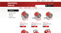 Desktop Screenshot of endustriyelsoba.com
